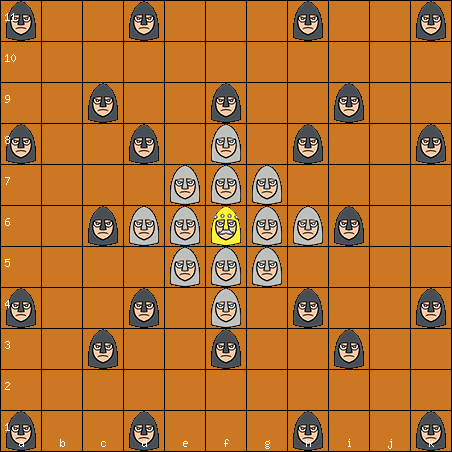 Simple Tyr 11x11 board