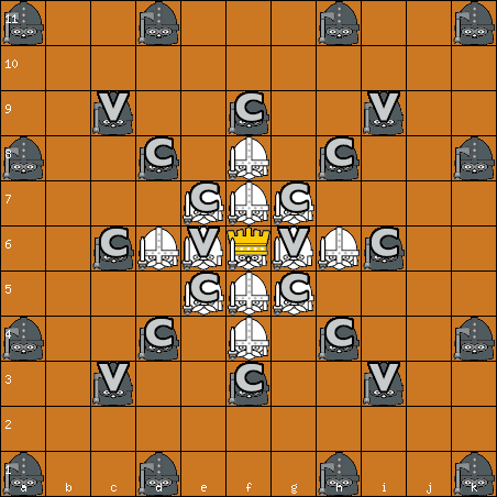 Tyr 11x11 board